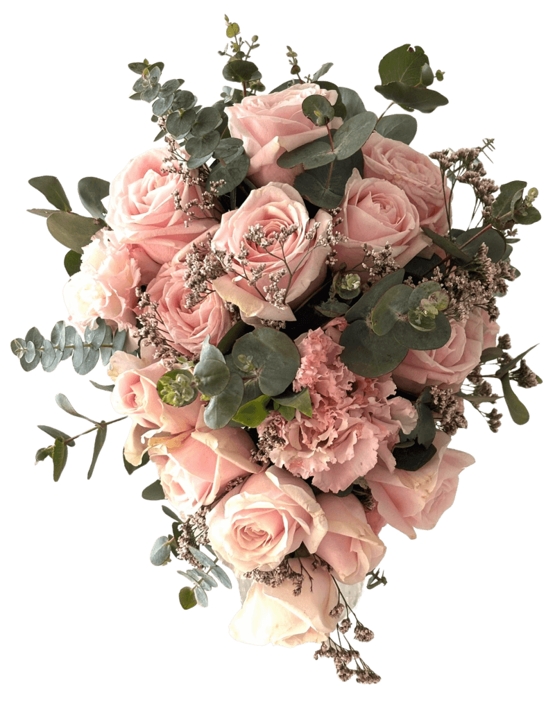 vased flowers in a box melbourne